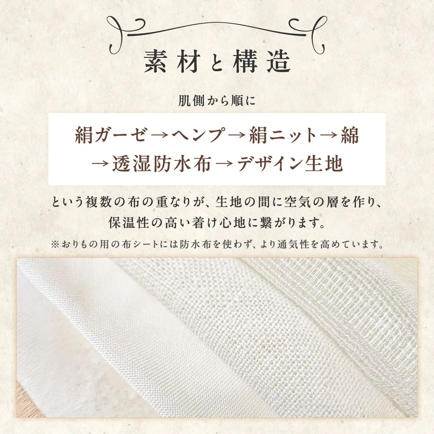 【柄おまかせ】KINU TO ASA 　ナプキン　３枚セット【布ナプキン】
