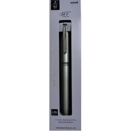JETSTREAM 回転繰出し3色ボールペン0.5mm Sグリーン【1788448】