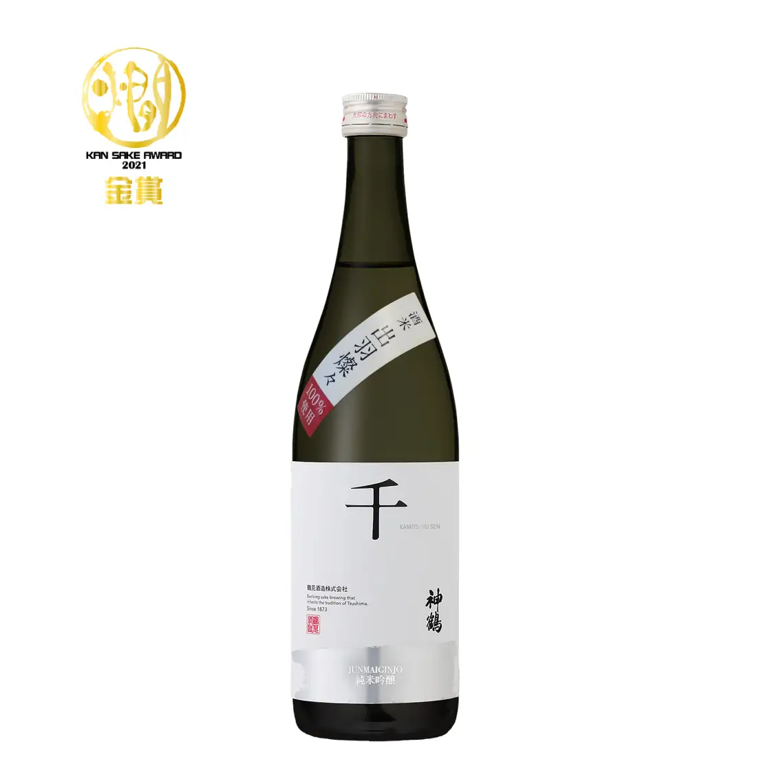 神鶴 千 純米吟醸 出羽燦々 720ml