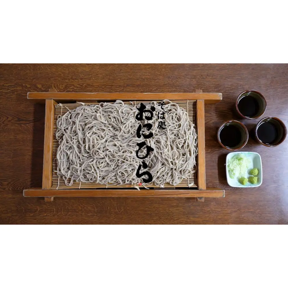 冷凍本生蕎麦　四人前（特製つゆ付き）