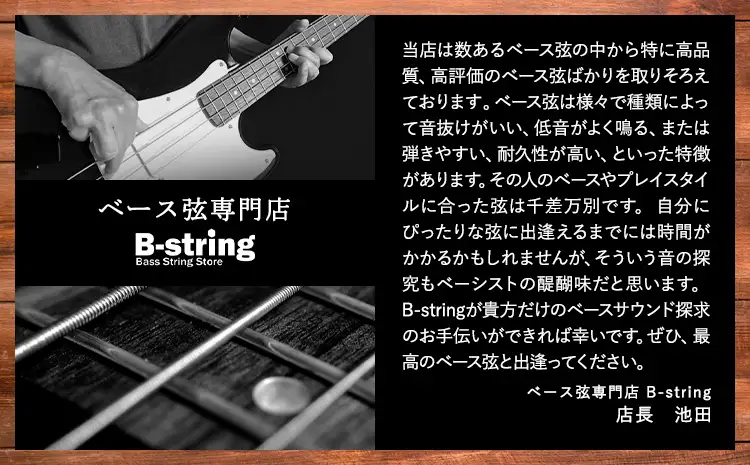 凛 5本入り 日本製ハンドメイド ニッケル弦 ベース弦