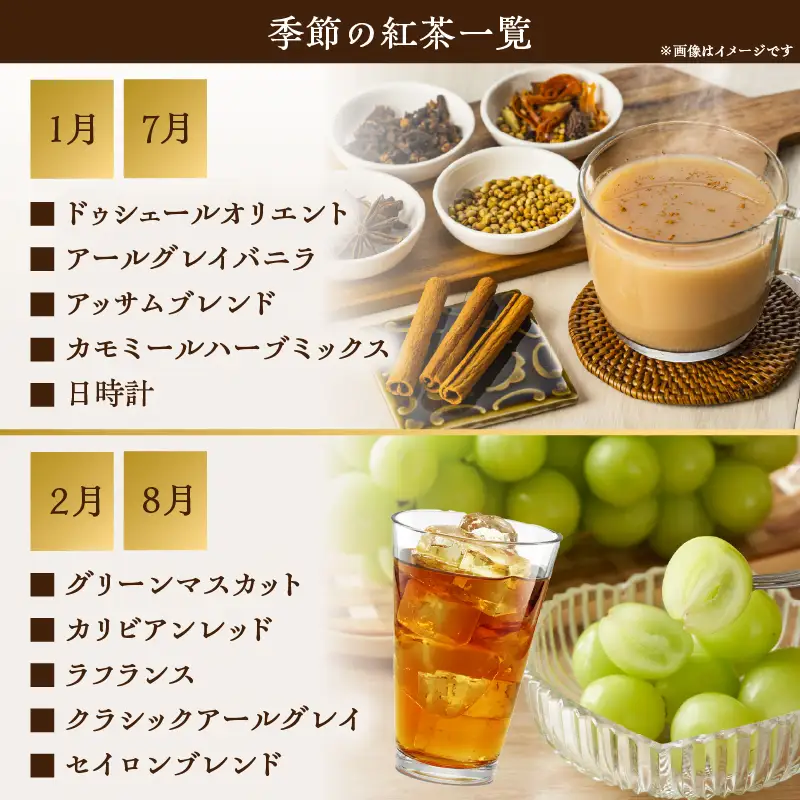 【全3回定期便】京都の紅茶専門店より世界のおススメ紅茶５種セット