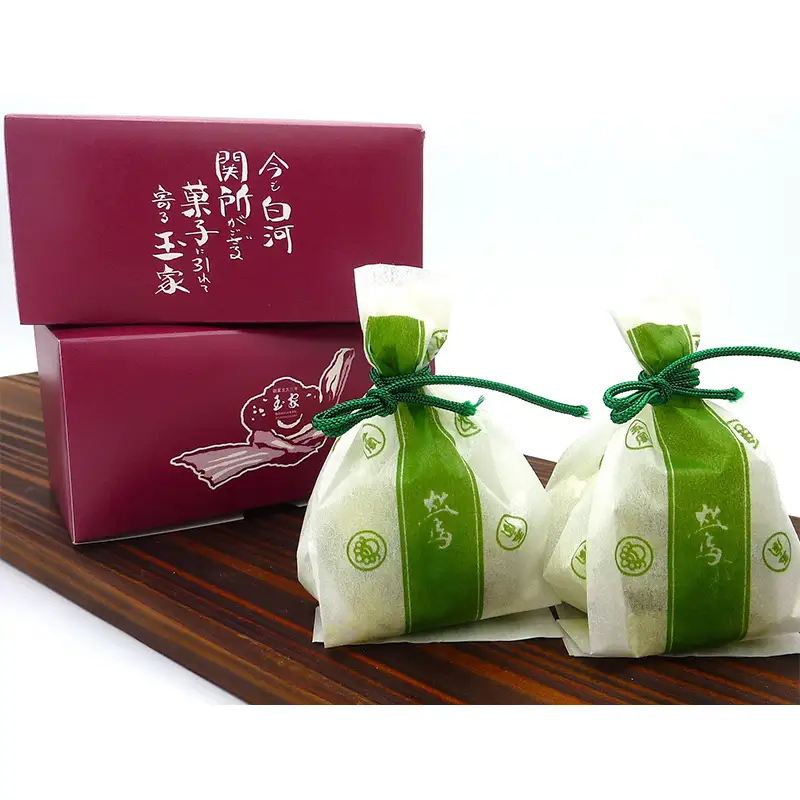 創業文久三年 玉家 自慢の銘菓 うぐいす 2 ヶ入 和菓子 お茶菓子 お茶請け 菓子 食品 福島県 白河市  F25R-174