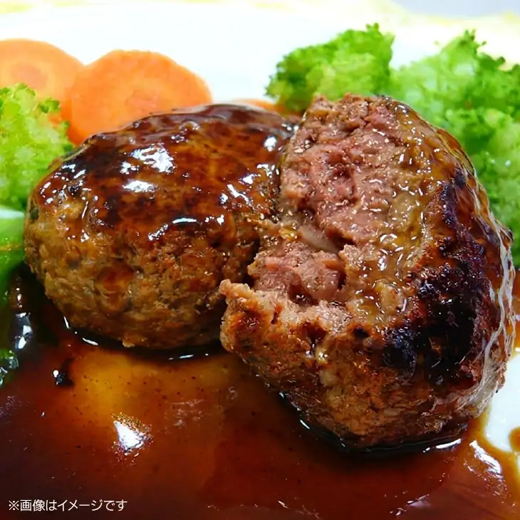 メス限定神戸ビーフ　手ごねハンバーグ　100g×8個