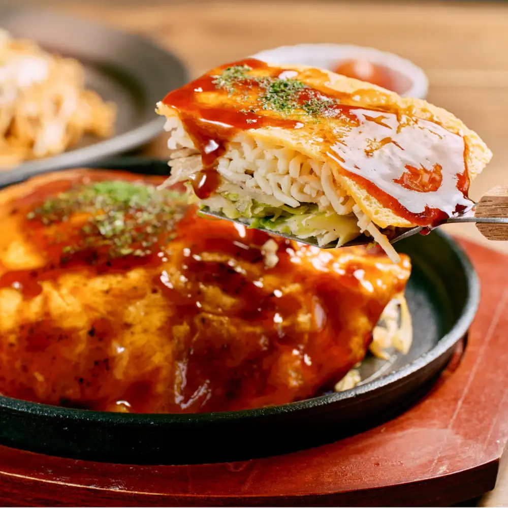【みっちゃん総本店】冷凍お好み焼イカ天入10枚セット