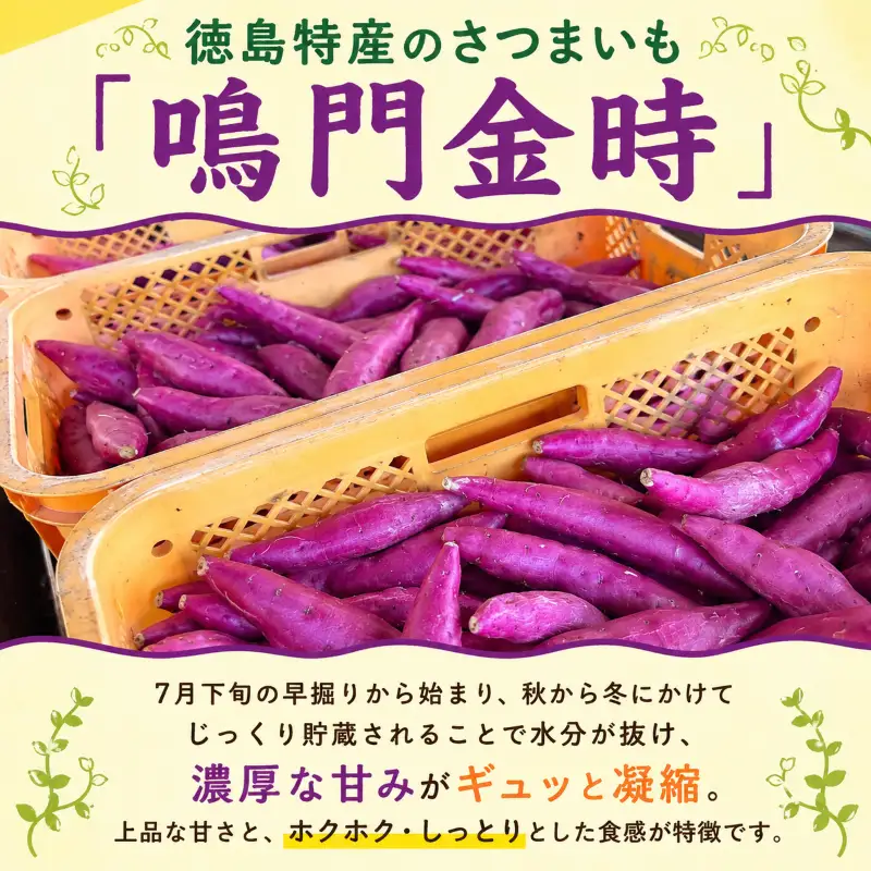 なると金時 3kg 秀品 さつまいも