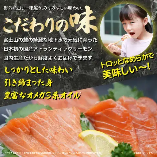 サーモン 約750g（魚体大きめ） 小分け 3～4P 国産サーモン