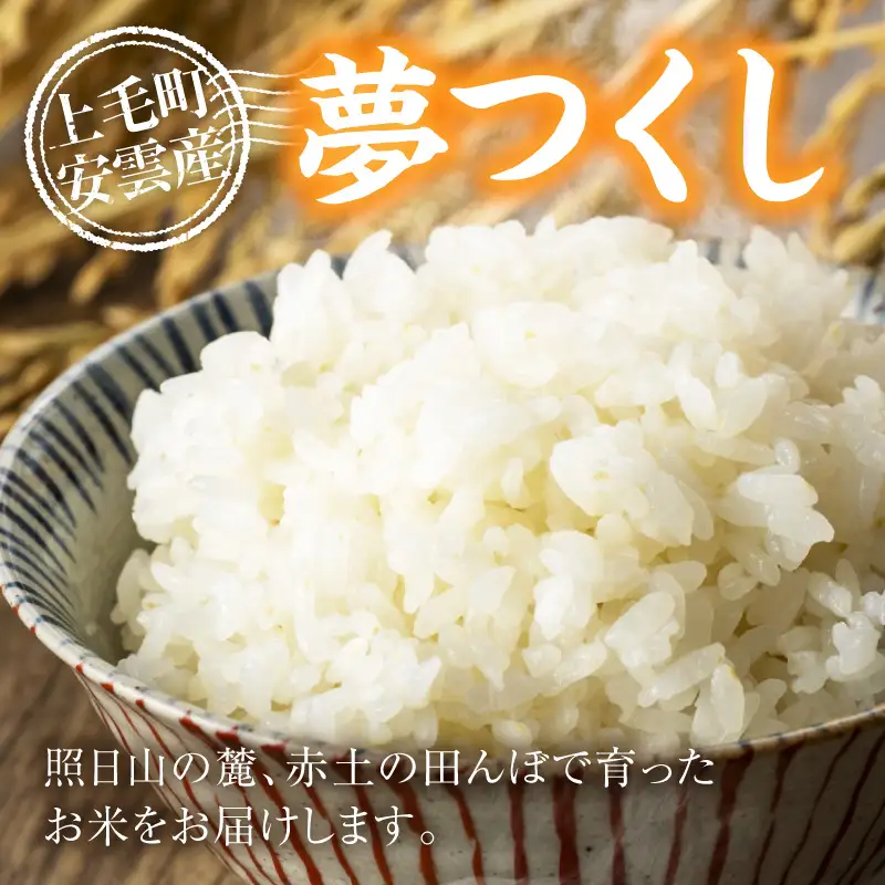 令和８年産　ふっくらもっちり　夢つくし　５kg（精米） _ATS0108