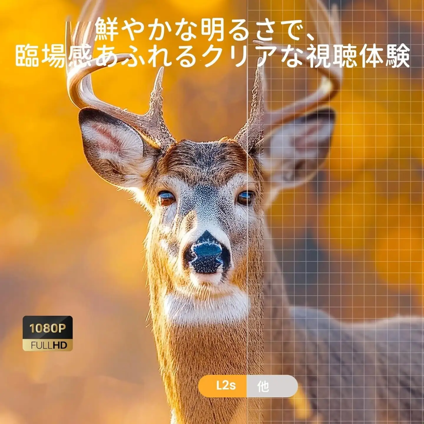 Yaber L2 Plus ホームプロジェクター [1699]