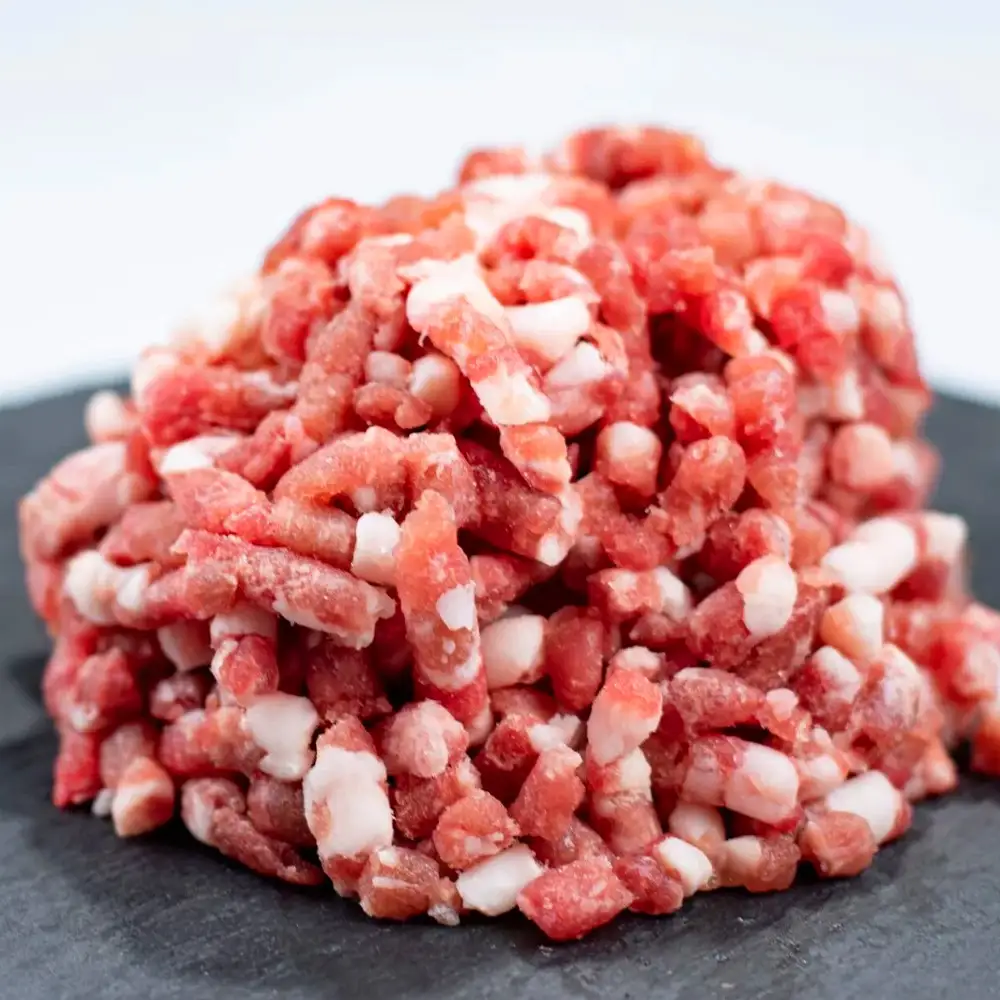 【国産ジビエ認証取得】いのしし肉 100% 粗挽きミンチ 合計1kg (500g×2)  SZ-20