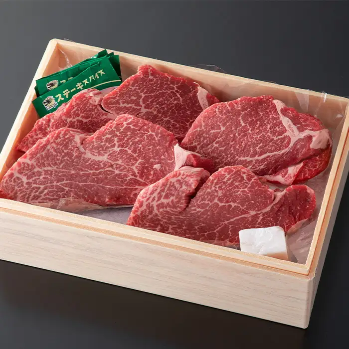 【A-365】宝牧場 近江牛 ヒレステーキ　150g×4／計600g ［高島屋選定品］