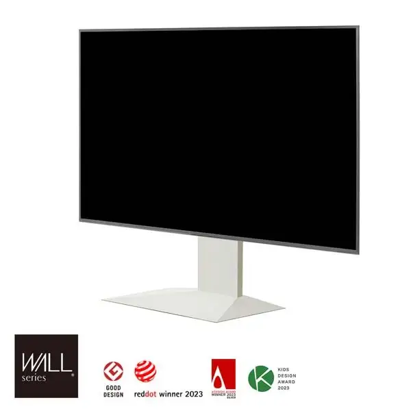 WALLインテリアテレビスタンド V4　インテリア スタンド テレビスタンド 壁寄せテレビスタンド テレビ台 100インチまで対応 耐荷重80kg 薄型3Dベース 東京都 大田区 ウォールナット