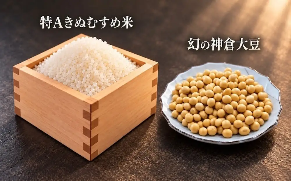 【数量限定】幻の神倉大豆×特Aきぬむすめ米｜小谷ばあちゃんの手作り「福みそ」300g×4パック【無添加・保存料不使用】