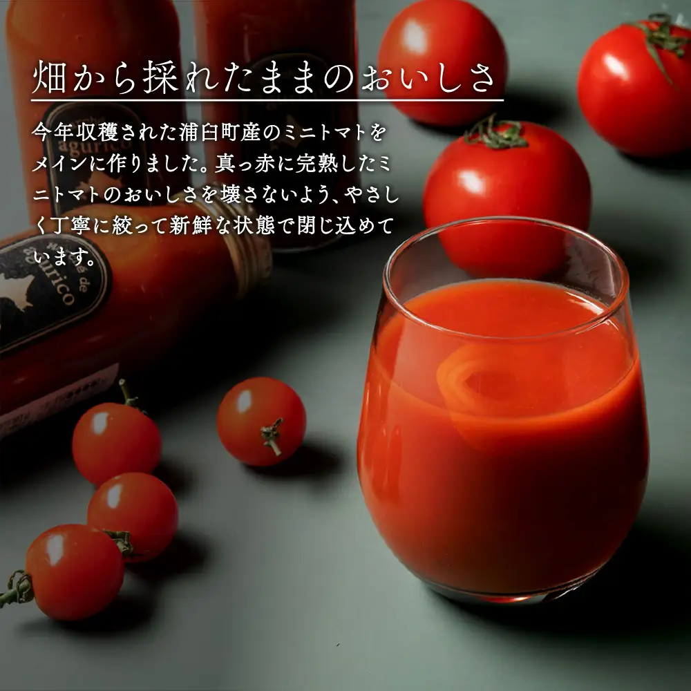 [ 定期1ヶ月毎9回 ] agurico ミニトマトジュース無塩 180ml × 24本 トマトジュース ジュース ミニトマト トマト 野菜 飲料 トマトスープ パスタソース アレンジ 万能 国産 野菜ジュース 飲みきりサイズ 定期便 定期配送