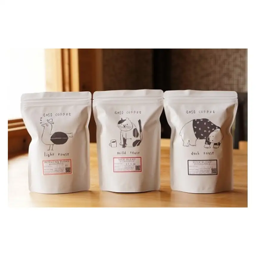 [20-09] BASE COFFEE オリジナルブレンドコーヒー豆セット ｜コーヒー 珈琲