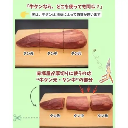 肉屋の厚切り牛たん味付　旨み引き立てる『クリスマス島の塩』使用　使いやすい個包装【900g】【配送不可地域：離島】【1788354】