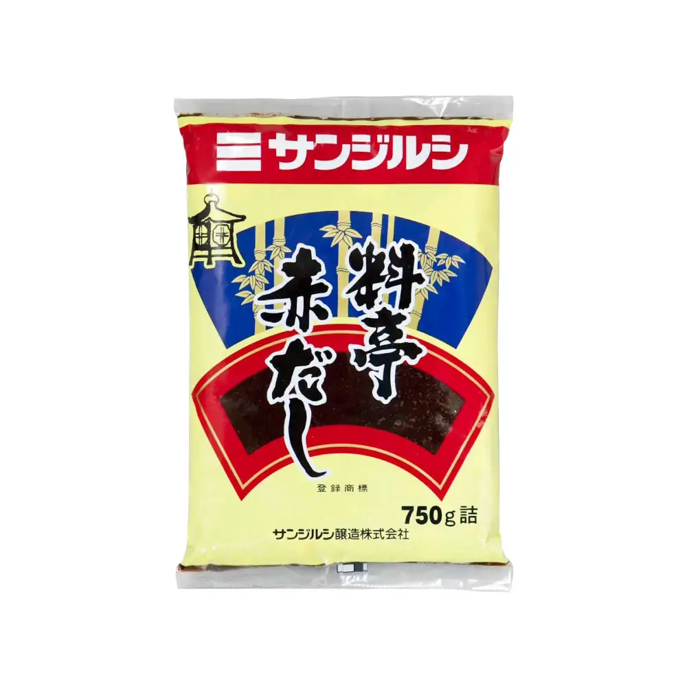 サンジルシ 料亭赤だし 750g × 12袋セット 赤だし 赤出汁 赤ダシ だし ダシ 出汁 豆みそ 豆味噌 豆ミソ 味噌 みそ ミソ 調味料 豆 こうじ菌 和食 ロングセラー