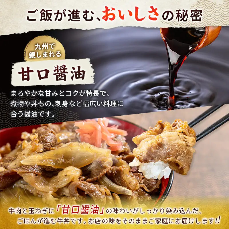 【3営業日以内発送!!】《選べる内容量》 牛丼 肉 小分け 5袋