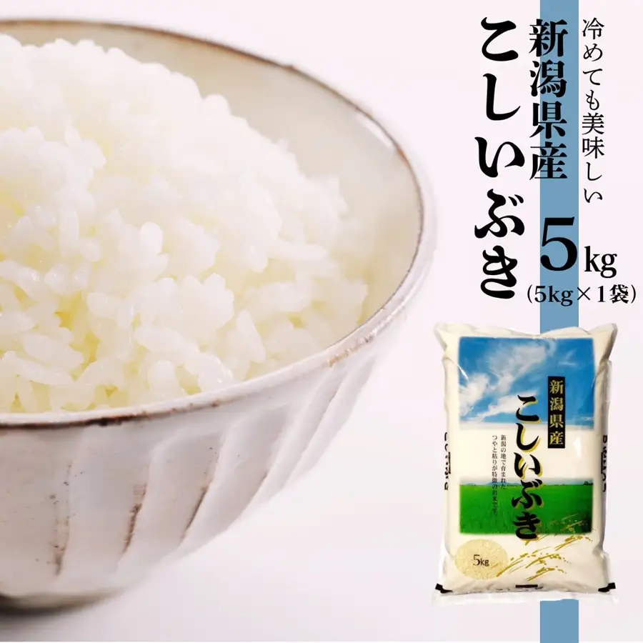 【令和7年産】新潟産こしいぶき 5kg 新潟県産 白米 精米 関口商店｜新潟県産 こしいぶき 米