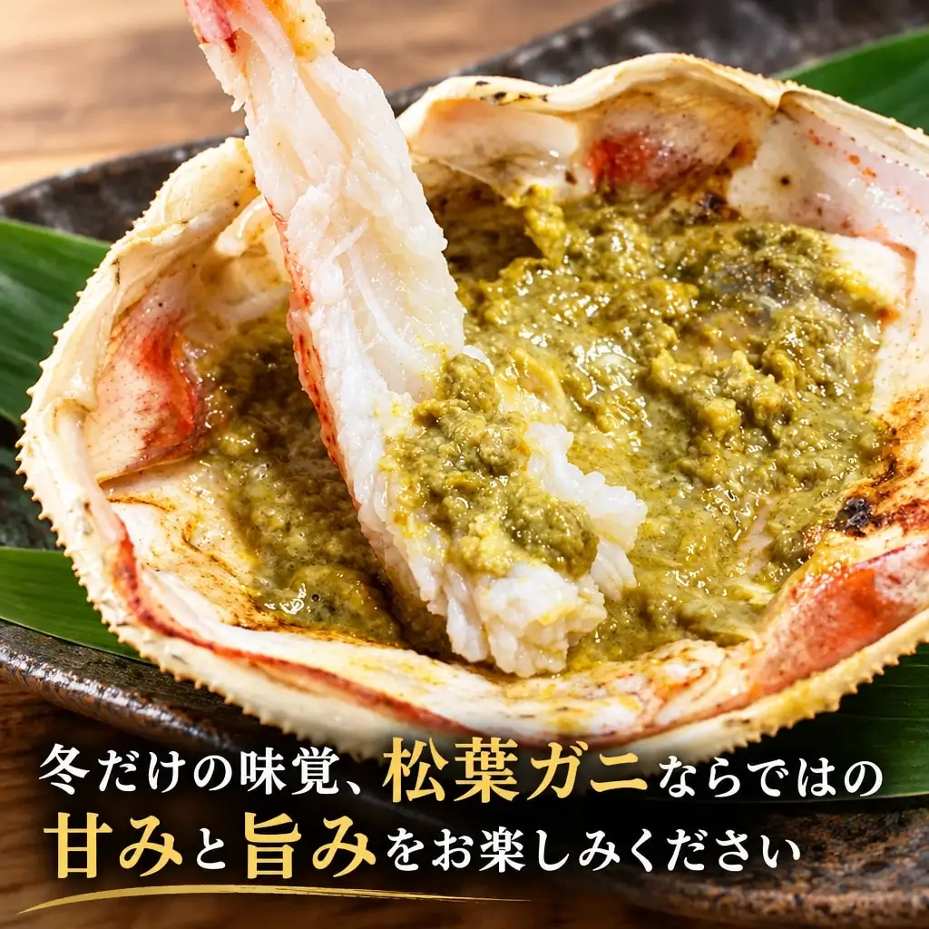 【魚倉】タグ付きボイル松葉ガニ 中 約650g（ボイル前）【期間限定】_T2600544