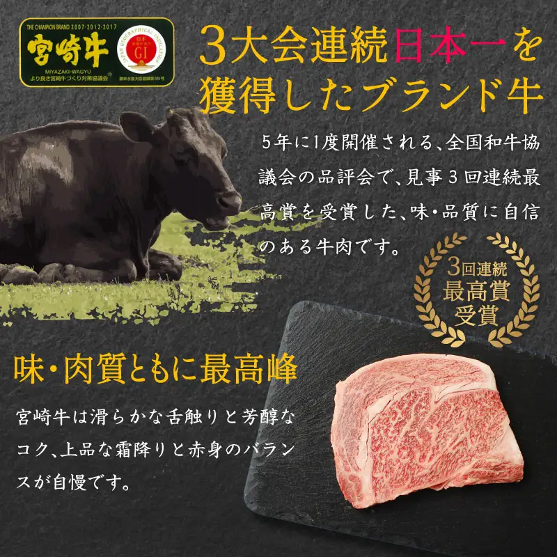 宮崎牛 焼肉 切り落とし 合計1kg（500g×2P）ウデ 牛肉 切り落し 切落し BBQ 国産 普段使い 九州産【C269-30】