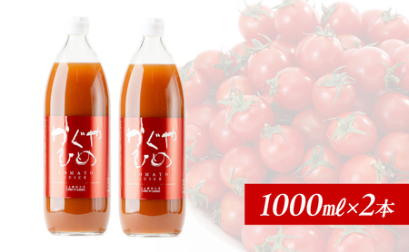 トマトジュース かぐやひめ JA新おたる 北海道産 トマトジュース【1L×2本】