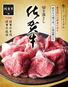 BN042_Ａ5ランク佐賀牛もも切落し1000ｇ(250ｇ×4Ｐ)
