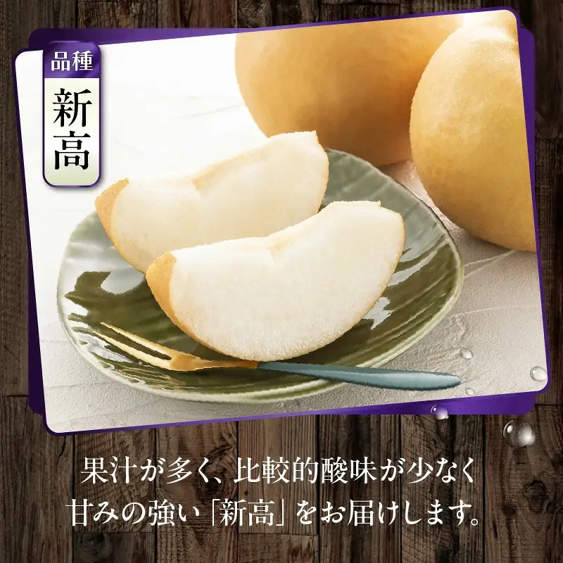 【先行予約】令和8年発送 /辰口農園の橋上梨約5kg(品種:新高)_1222R