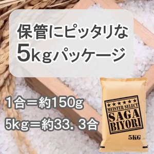 CID20_【無洗米】さがびより5kg【五つ星お米マイスター厳選！】