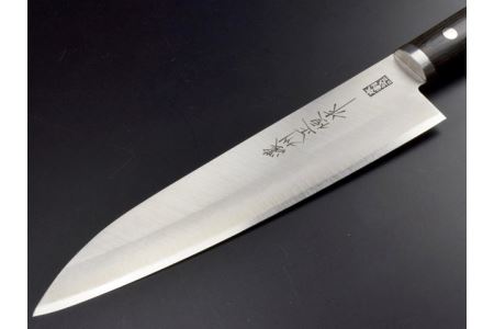 H20-18 DPクラッド剣型包丁180mm 濃州正恒作 丸口金付 (C-122M)
