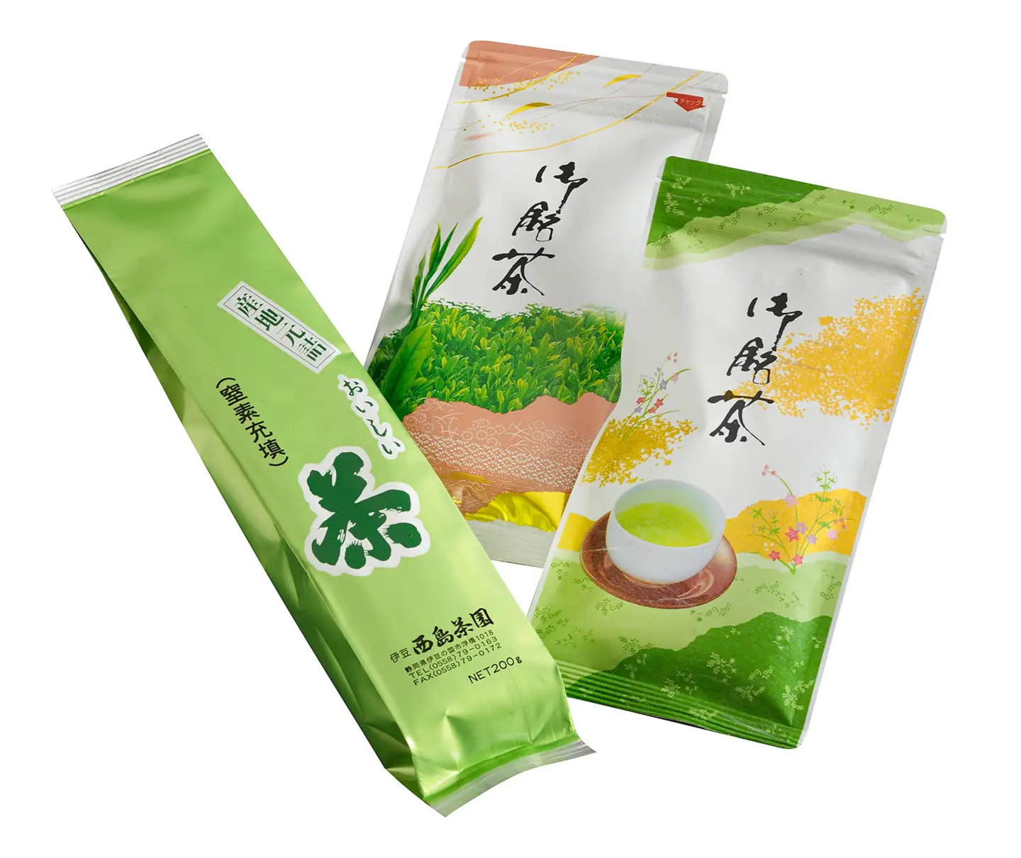 普段使いからおもてなしの1杯まで対応！煎茶のセット（3種類）