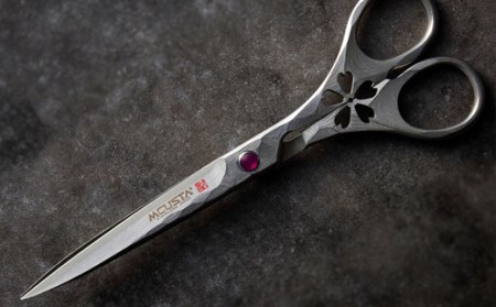 H84-07 Damascus Scissors 桜
