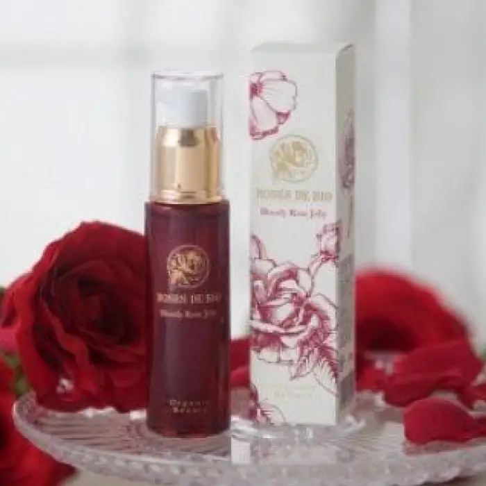 【ローズドビオ】ブラッディーローズジェリー（美容液）と薔薇のお茶、ローズシロップセット【美容液クリーム 40ml 1本 薔薇 お茶 8g 2袋 シロップ 120ml 2本 バラ 贈答 母の日】
