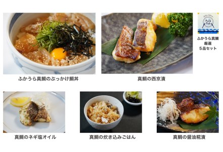 PureFishふかうら真鯛 厳選５品セット