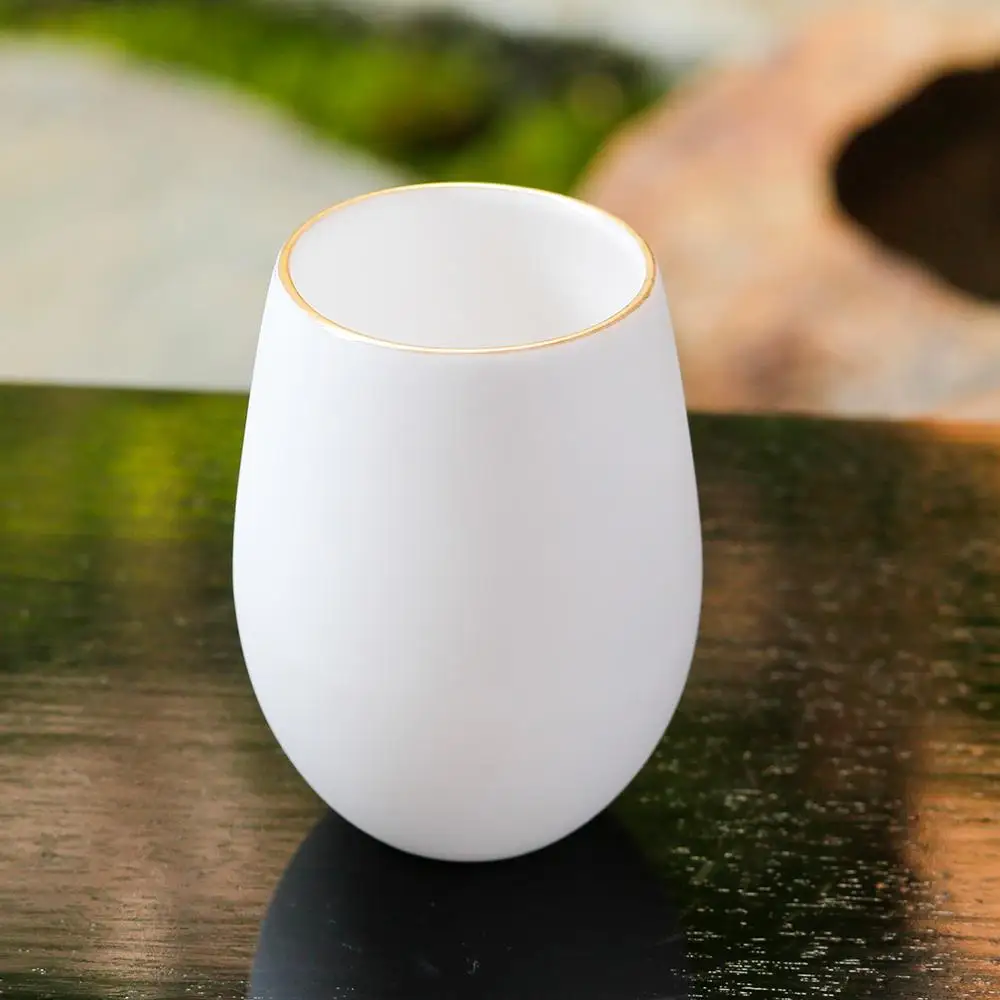【陶あん】釉玻璃カップ(金フチ)｜清水焼 コップ 食器 人気［ 京都 清水焼 京焼 陶芸 食器 人気 おすすめ カップ コップ 器 お取り寄せ 通販 送料無料 ふるさと納税 ］