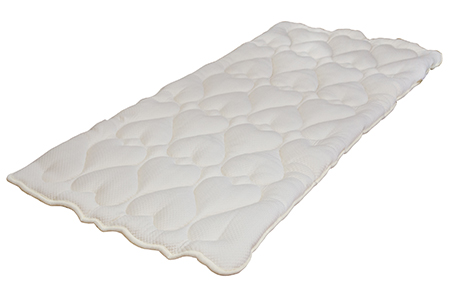 もちもち 敷パッド ハニー (シングル 95×200cm) ラベンダー色 1枚 [0892]