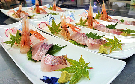 料亭喜楽  コースお食事券(3，000円分） 富山県魚津市