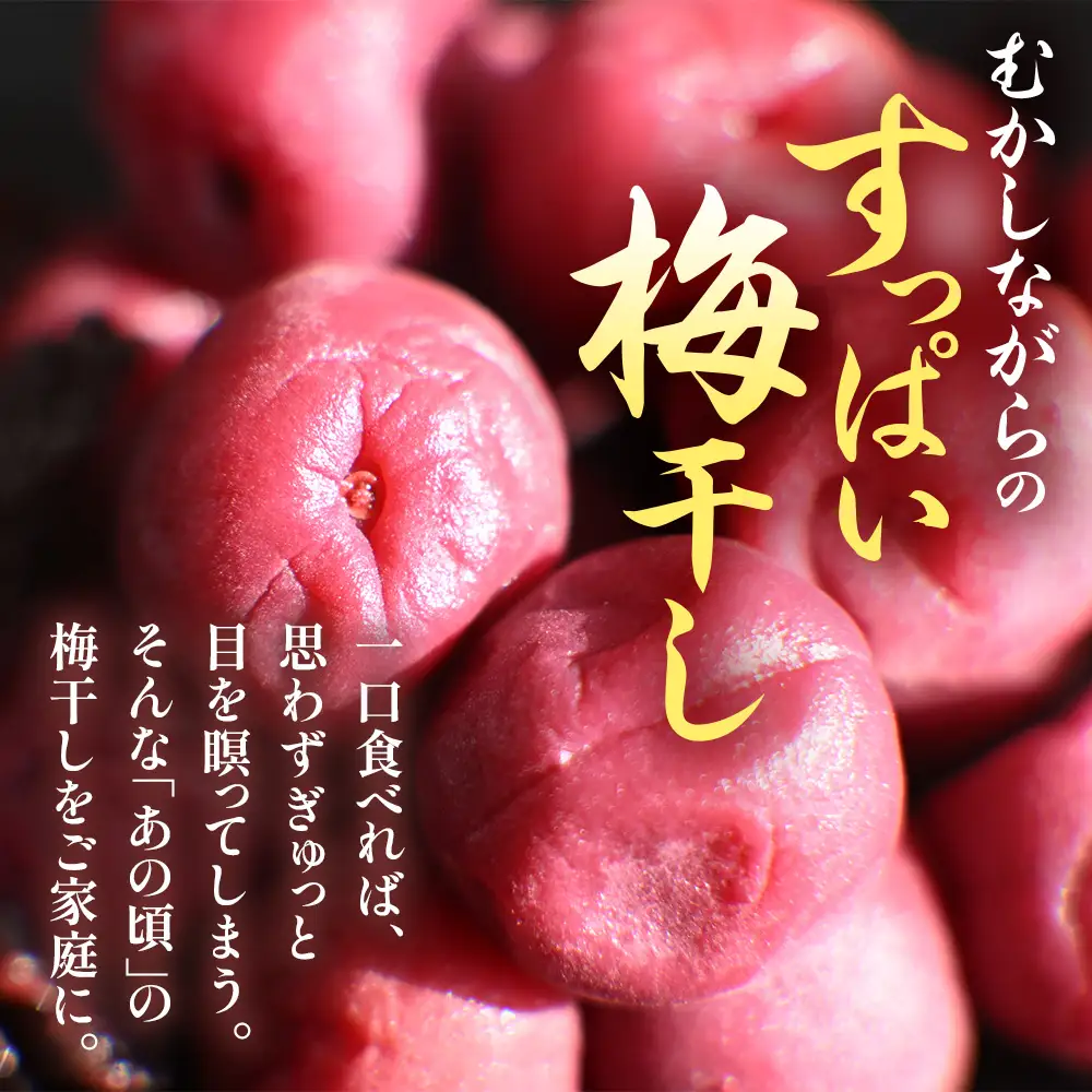 梅干しと季節の食べ物セット 無添加梅干し｜多気町産 TH-01