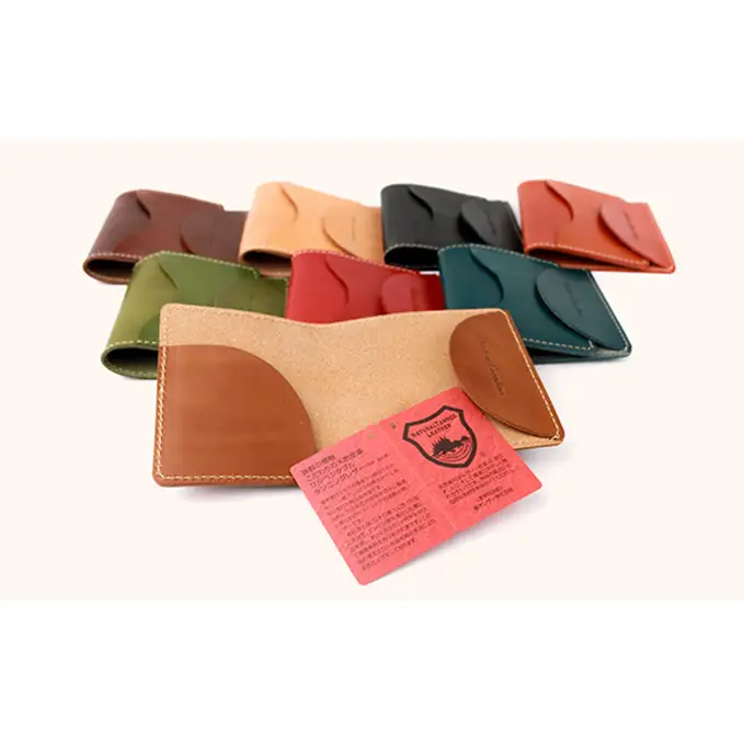 Native Creation 札・カード入れ NC3748 全8色 栃木レザー【納期1～3カ月】 雑貨 日用品 ファッション小物  【ORANGE】