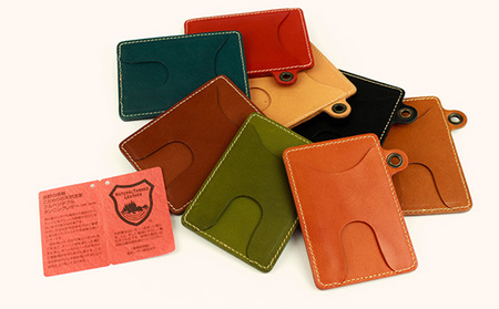 カードケース Native Creation 栃木レザー カードケース【NC3744】【全8色】【納期1～3カ月】 【BROWN】