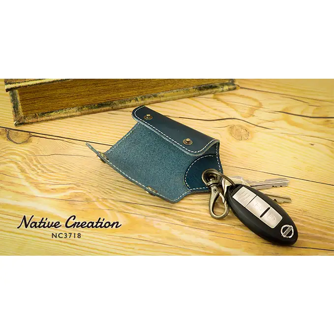 Native Creation キーケース NC3718 全8色 栃木レザー【納期1～3カ月】 雑貨 日用品 ファッション小物  【NAVY】