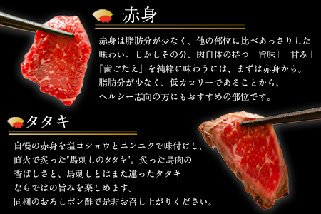厳選プレミアム 馬刺し セット 460g 熊本 千興ファーム 馬肉 《60日以内に出荷予定(土日祝除く)》 冷凍 配送 新鮮 さばきたて 真空パック SQF ミシュラン 生食用 肉 菅乃屋 熊本県御船町 数量限定  贈答用 ギフト 