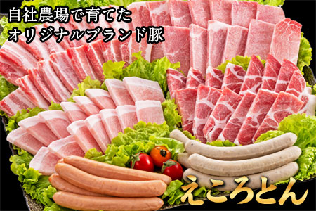 えころとん・豚肉6種(計1110g)　豚肉バーベキューセット《60日以内に出荷予定(土日祝除く)》熊本県産 有限会社ファームヨシダ