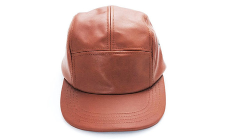 レザーキャップ 大きめJETCAP キャメル レザーキャップ
