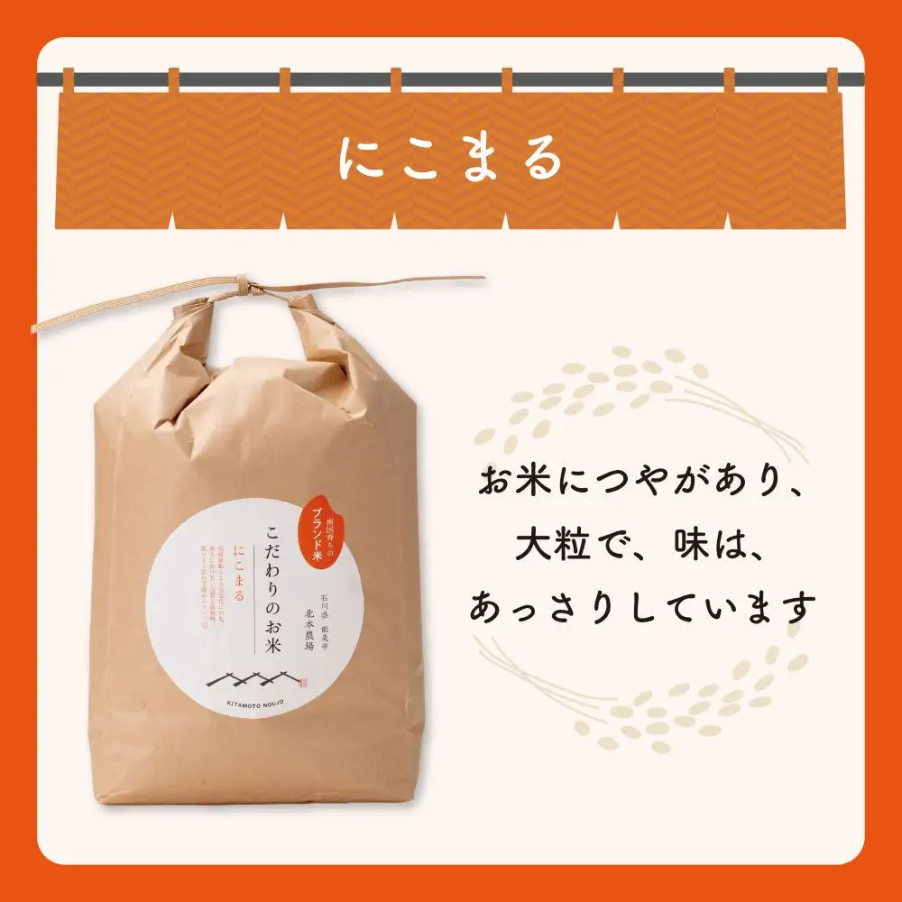 【定期便4カ月連続でお届け】北本農場 「こだわりのお米4種」　精米 10kg
