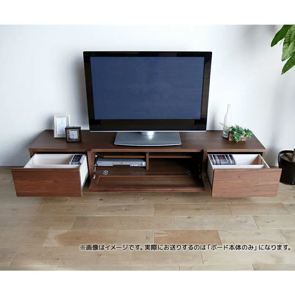 テレビボード テレビ台 【開梱・設置】 バレーナ ローボード 180cm ブラウン　AL036