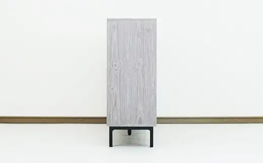 【開梱・設置】ロゼッタ 120cm サイドボード（グレーC-106）　AX047