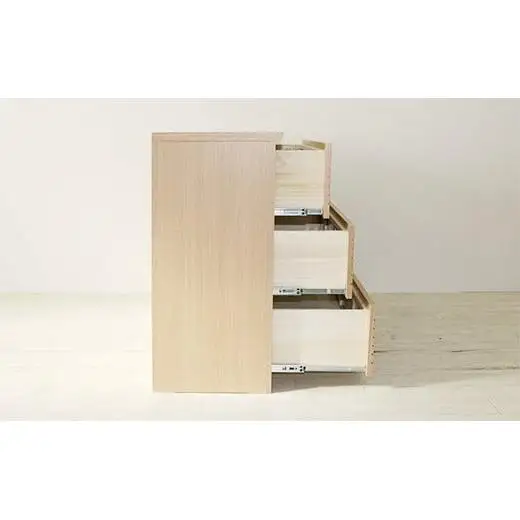 【開梱・設置】ラスティー 120cm ローチェスト（ナチュラル）　AX032