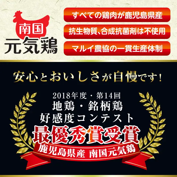 南国元気鶏 ミンチ 500g×15パック 計7.5kg 【マルイ食品】 i301