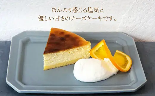 ≪クセになる美味しさ≫ チーズケーキ 1個（約4~5名様分）吉野ヶ里/チナツ洋菓子店 お菓子 おかし おやつ 洋菓子 ホールケーキ 5号 4人 5人  [FAR001]